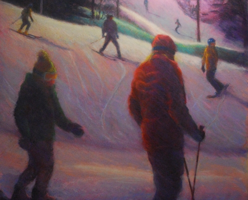 Night Skiing/Terri Brooks