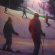 Night Skiing/Terri Brooks