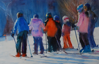 Ski Lesson/Terri Brooks