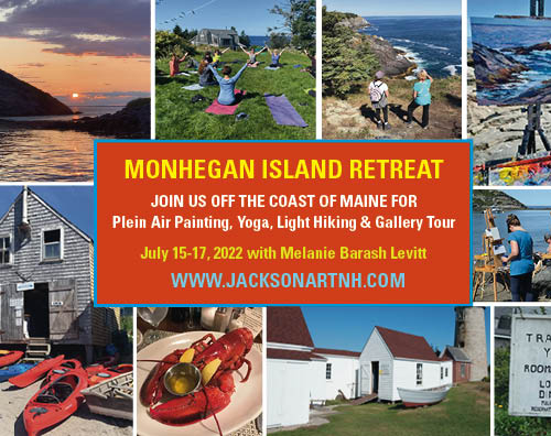 MONHEGAN ISLAND RETREAT: Plein Air Painting, Yoga, Light Hiking & Island Tour