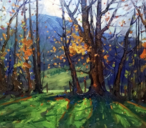 A No-Fear Approach to Painting Large Outdoors w/ Kyle Buckland (Fall Foliage)