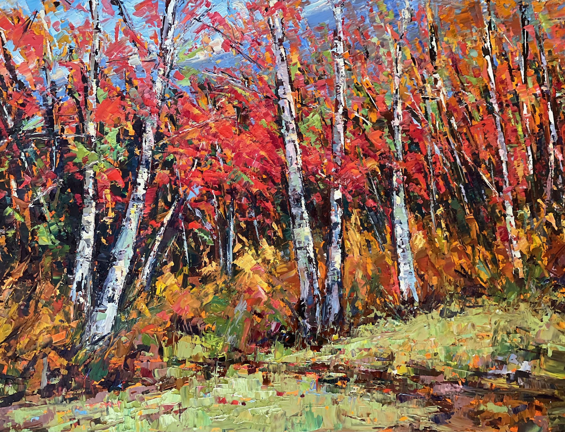 Autumn’s Symphony 18×24″