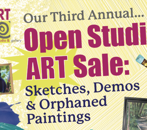 OPEN STUDIO ART SALE!